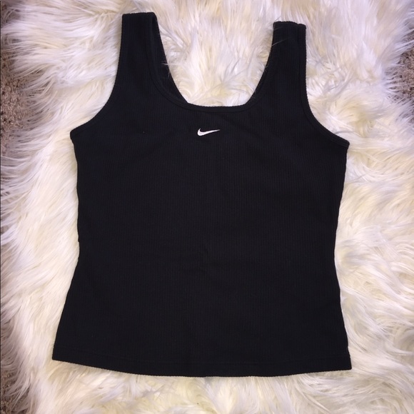 nike ribbed tank top